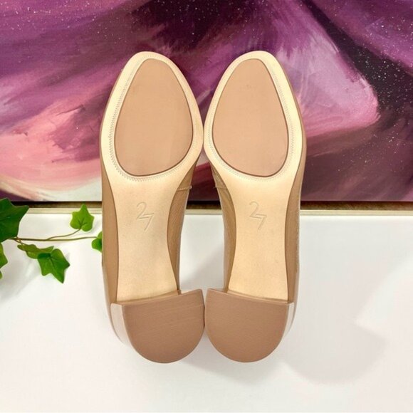 27 Edit Naturalizer Rebecca Patent Leather Block Heels Pump in Taupe Size 9 - Picture 8 of 8
